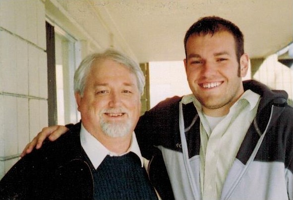Doug and Josh LeDuc together, smiling